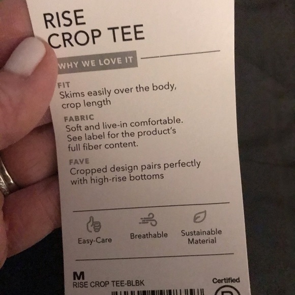 💥💥Athleta Crop RISE TEE - Picture 2 of 3